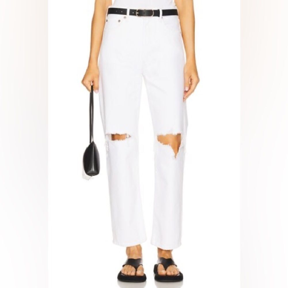 Agolde NWT 90's Mid Rise Loose in Cloudburst Size 32